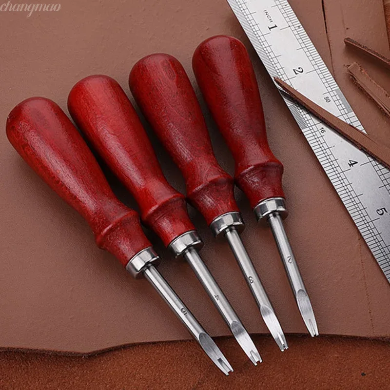 Leatherwork Edge Beveler - 1 adet Deri Kenar Beveler Skiving
