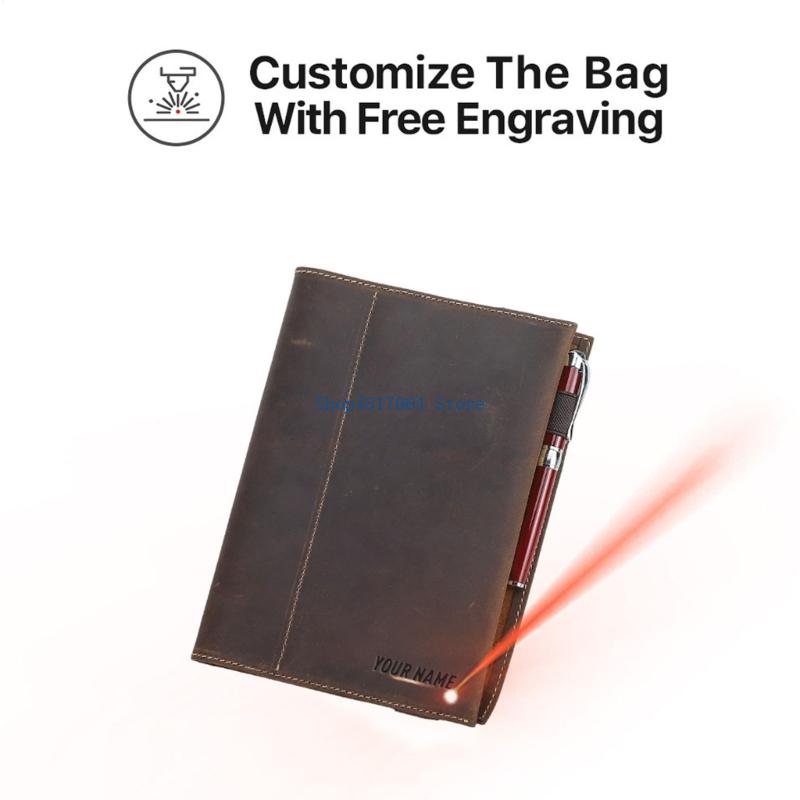 Leather Work Diary Covers - Günlük Günlük Tutma ve Planlama için