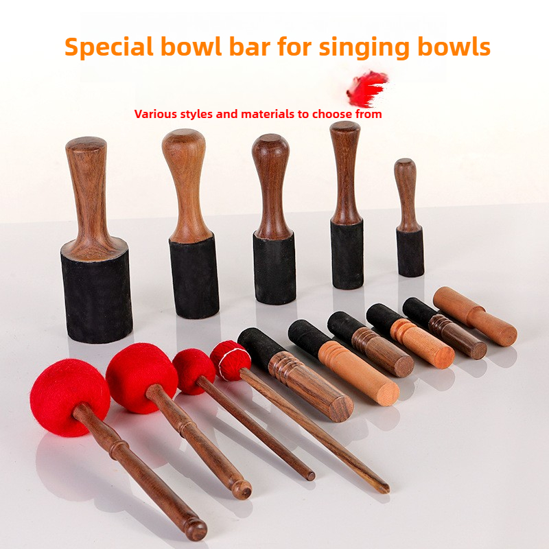 Leatherwork Mallet - Nepal Tibet şarkı söyleyen kase Aksesuarları