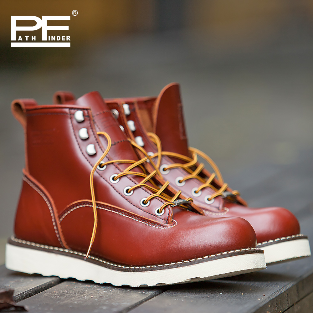 Leather Work Western - Erkek Modası Hakiki Deri Orta Boy