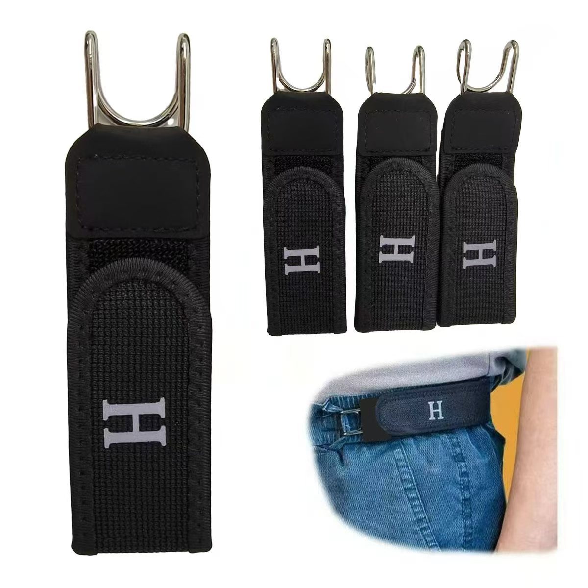 Leatherwork Essentials - Tokasız Elastik Metal Kancalı Kemerler -