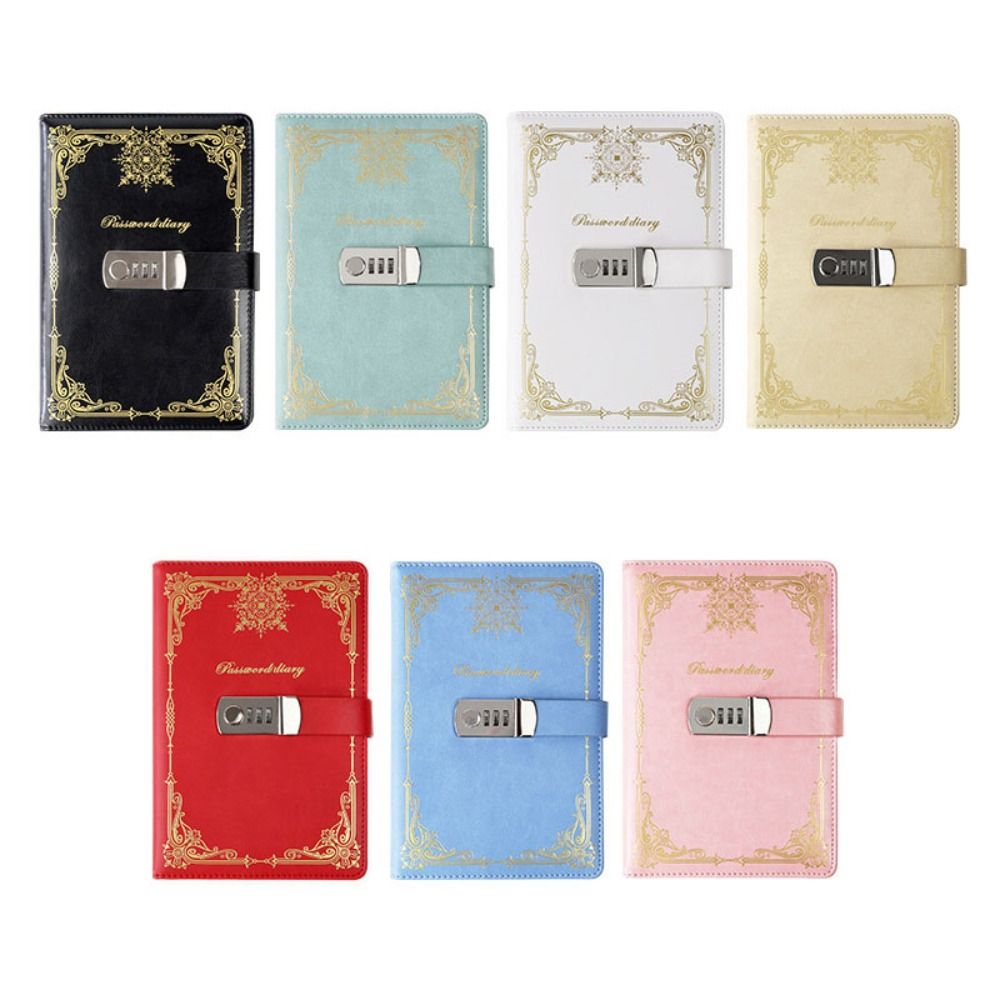 Leather Work Diary Covers - PU Deri Günlük Defteri Kilitli A5