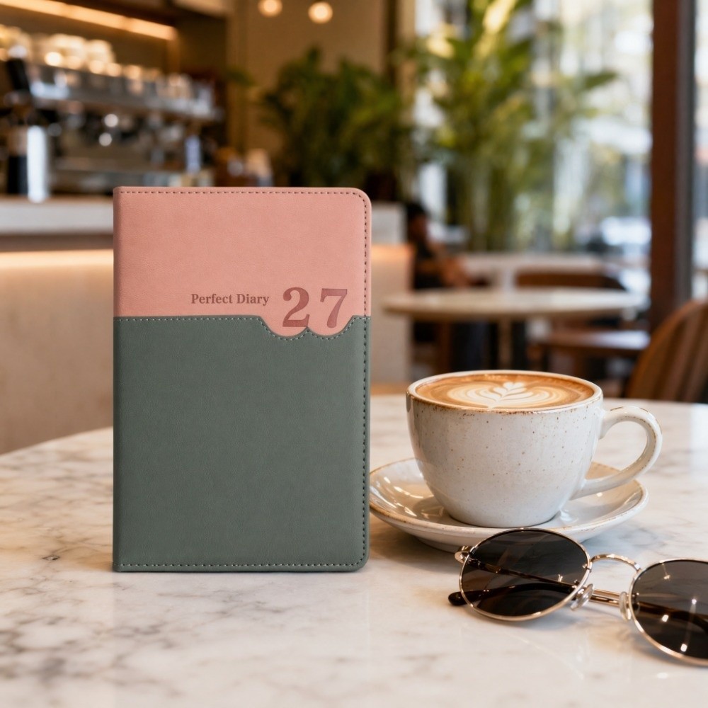 Leather Work Diary Covers - Ofis Çalışma Planlayıcısı 2027 Program Planlayıcısı