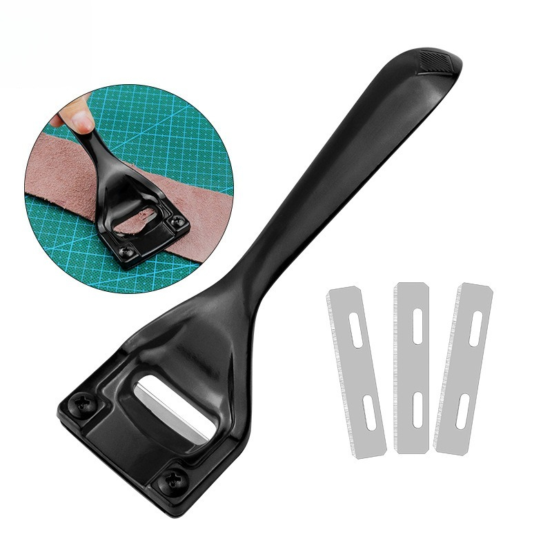 Leatherwork Edge Beveler - Profesyonel Deri Ayırıcı İnceltme Aleti, Deri
