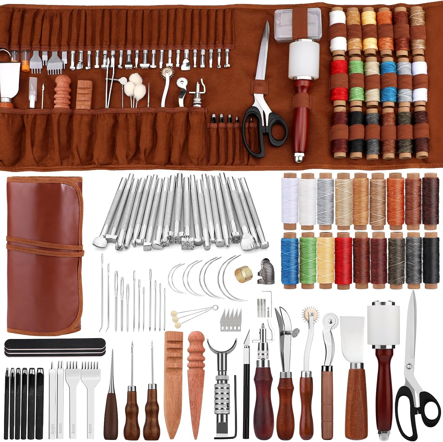 Leatherwork Essentials - Deri İşleme Aleti Deri İşleme Alet