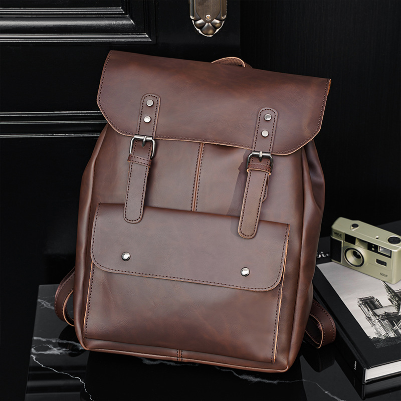 GOYN Vintage erkek Deri Sırt Ç - Leather Work Rucksack Mens incelemesi ve fiyatı