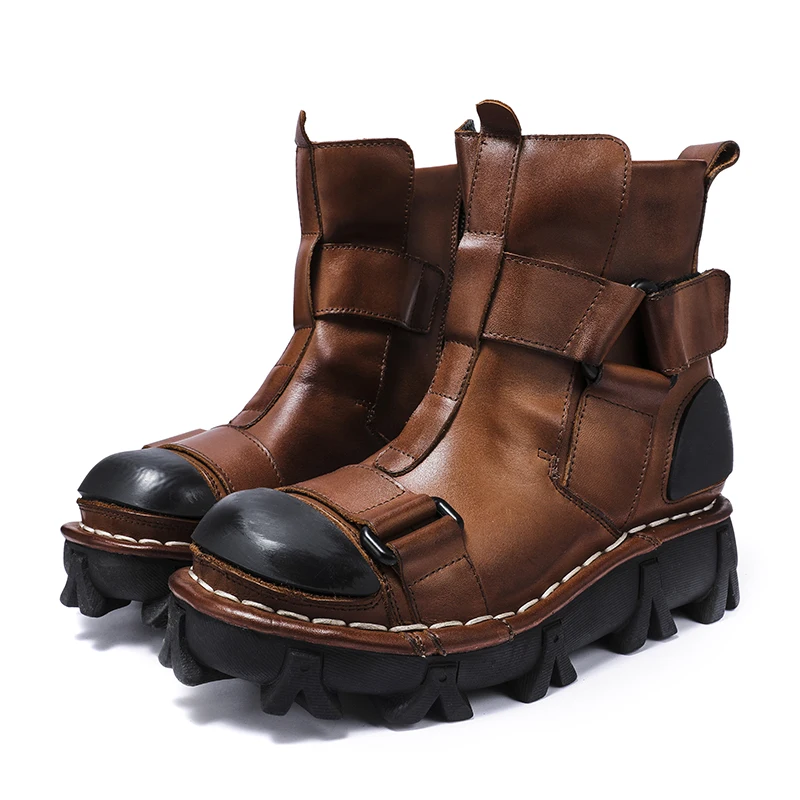 Erkek Hakiki Deri Motosiklet B - Leather Work Western incelemesi ve fiyatı