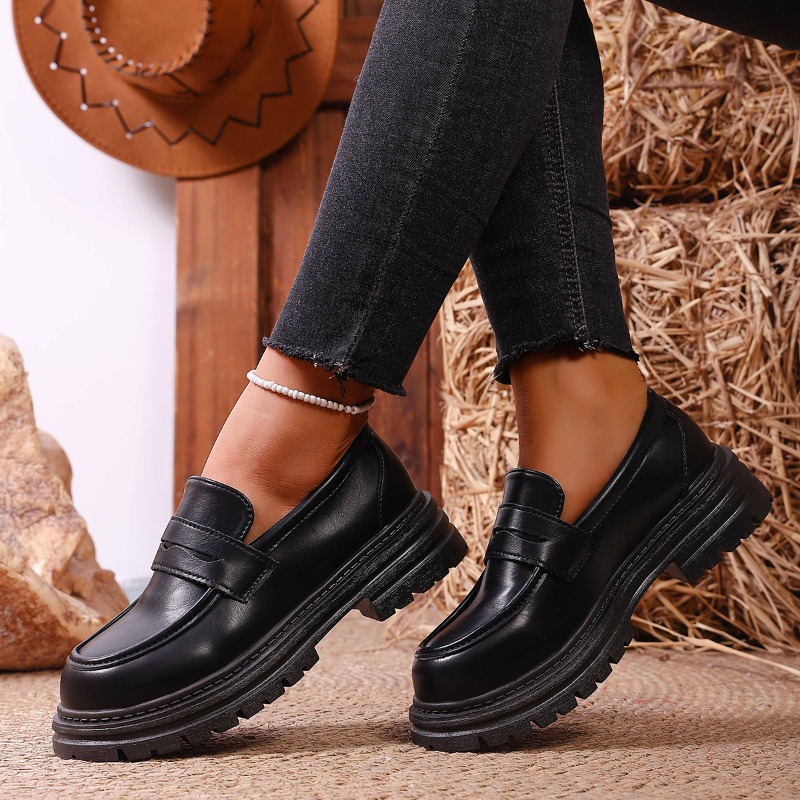Kadın Kahverengi Deri Loafer'l - Leather Work Dress incelemesi ve fiyatı