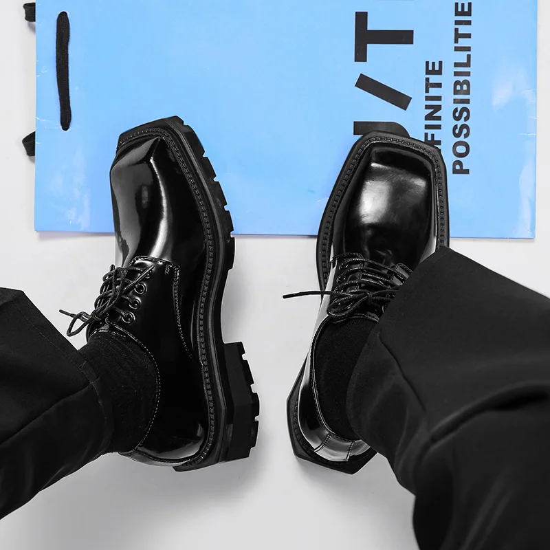 Erkek Ayakkabıları Yeni Kare B - Leather Work Dress incelemesi ve fiyatı