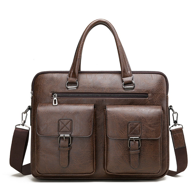 Lüks marka adam iş evrak çanta - Leather Work Bag Mens incelemesi ve fiyatı