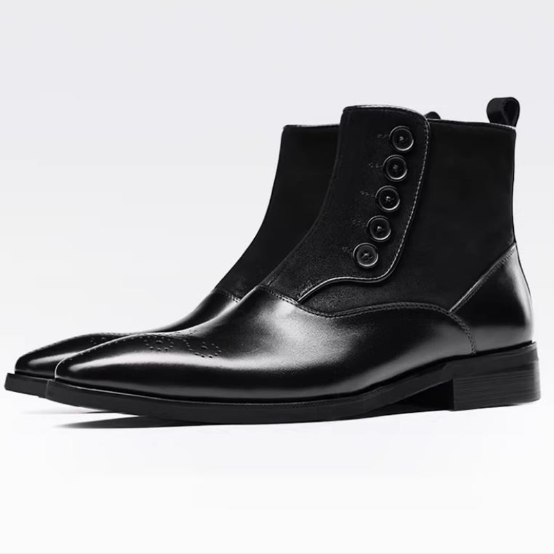 High-end erkek inek derisi Che - Leather Work Dress incelemesi ve fiyatı