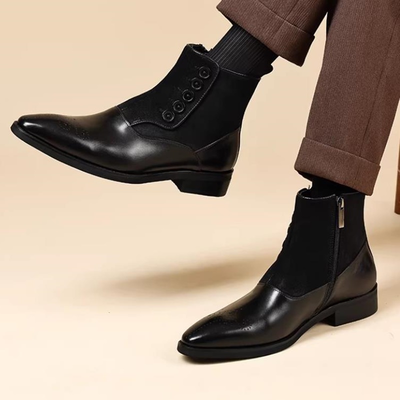 High-end erkek inek derisi Che - Leather Work Dress incelemesi ve fiyatı