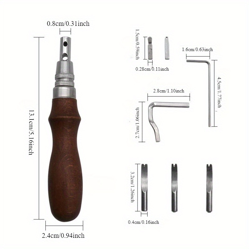 7'si 1 Arada Deri Oyma Aleti,  - Leatherwork Edge Beveler incelemesi ve fiyatı