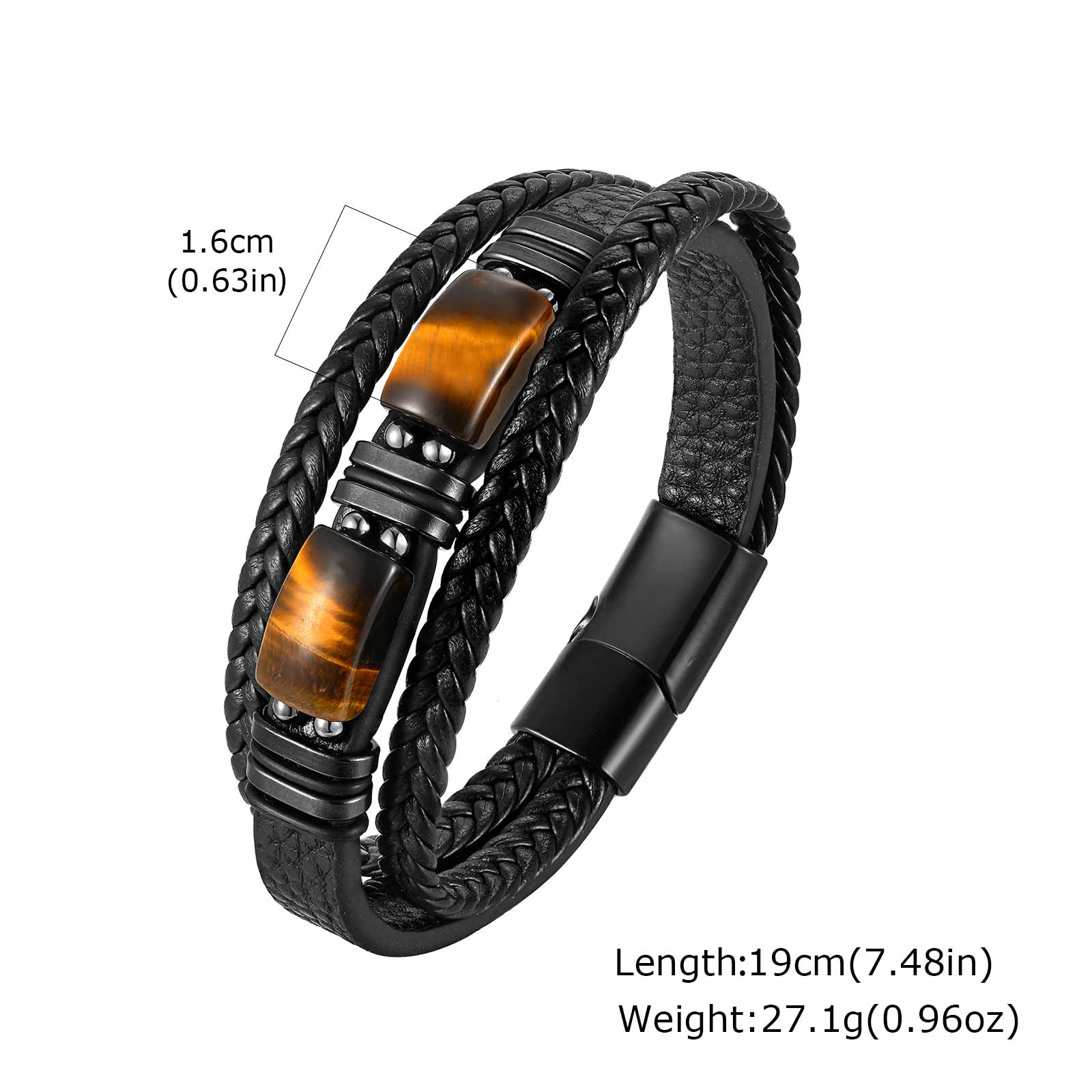 Erkekler Örgülü Deri Bileklik  - Leatherwork Jewelry incelemesi ve fiyatı
