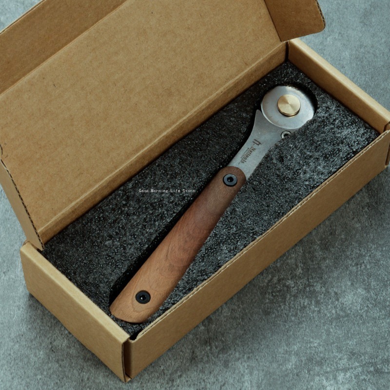 Küçük Metal Rulo Bıçak Paslanm - Round Knife Leatherwork incelemesi ve fiyatı