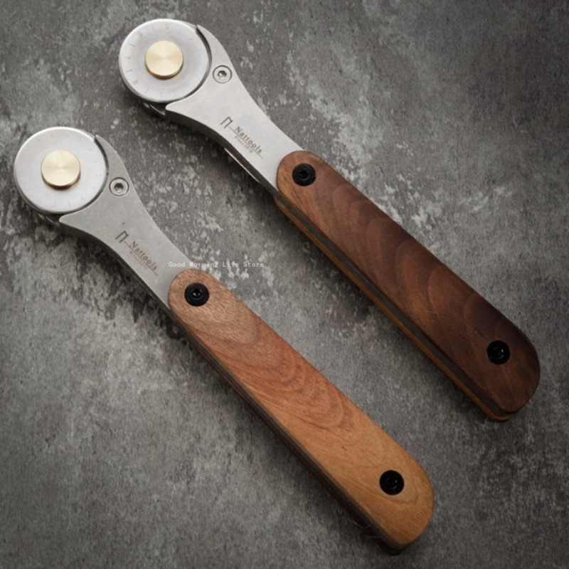 Küçük Metal Rulo Bıçak Paslanm - Round Knife Leatherwork incelemesi ve fiyatı