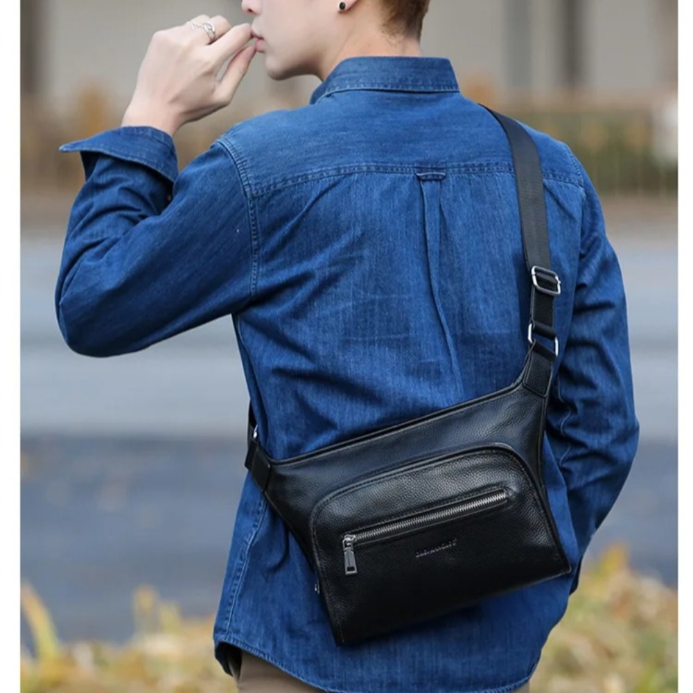 Deri yeni ticari su geçirmez c - Leather Work Bag Mens incelemesi ve fiyatı