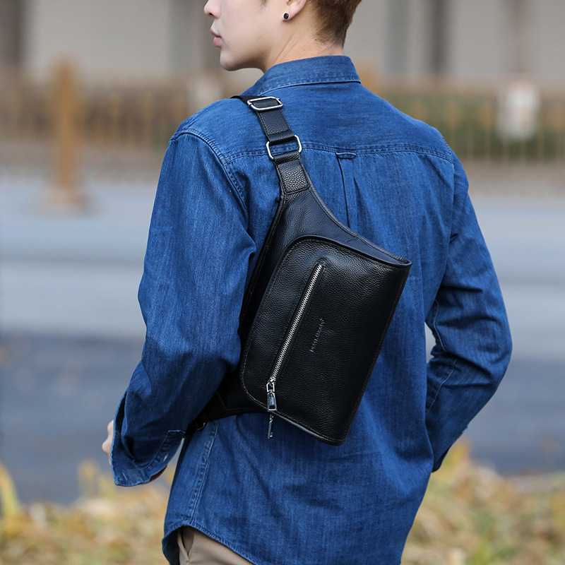 Deri yeni ticari su geçirmez c - Leather Work Bag Mens incelemesi ve fiyatı