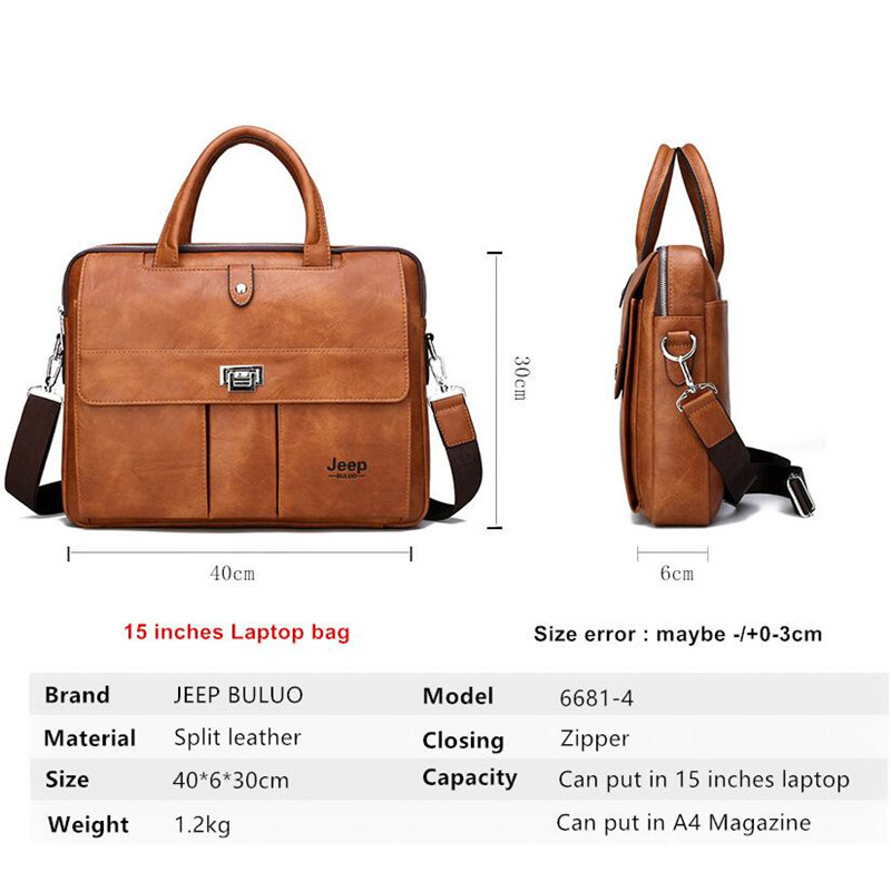 Jeep Buluo Erkek Deri Evrak Ça - Leather Work Bag Mens incelemesi ve fiyatı