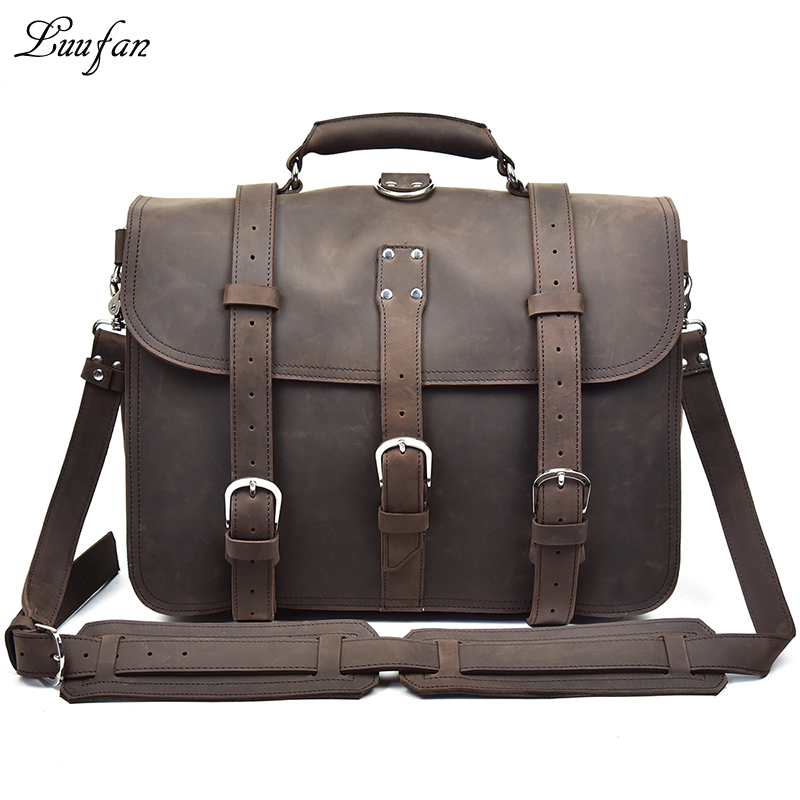 Erkekler kalın çılgın at deri  - Leather Work Rucksack Mens incelemesi ve fiyatı