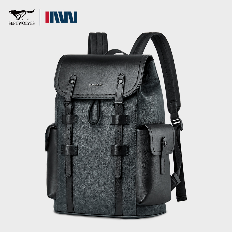 Septwolves Yüksek Kaliteli İş  - Leather Work Rucksack Mens incelemesi ve fiyatı