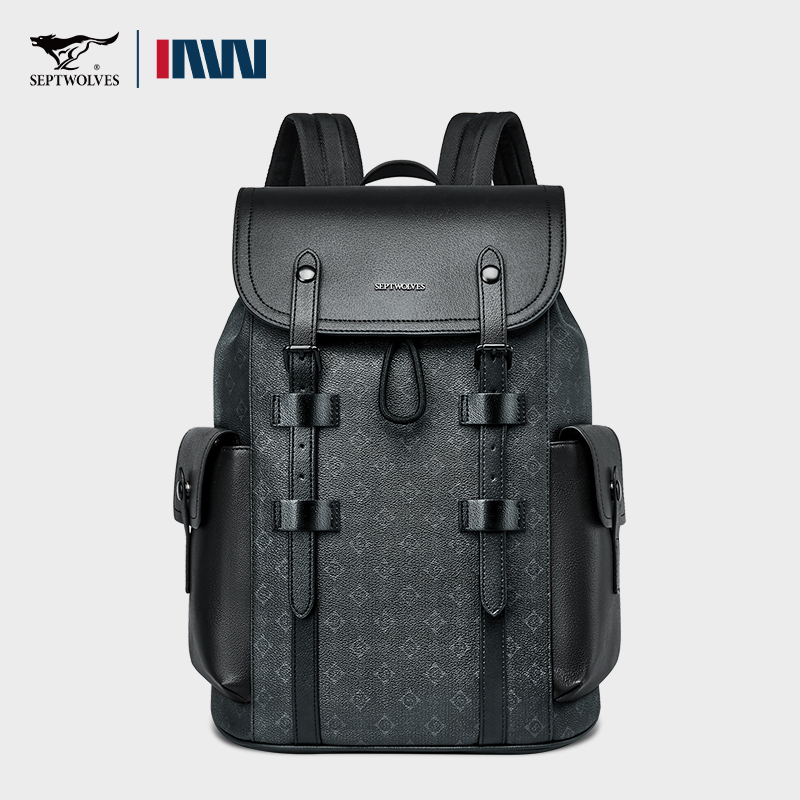 Septwolves Yüksek Kaliteli İş  - Leather Work Rucksack Mens incelemesi ve fiyatı